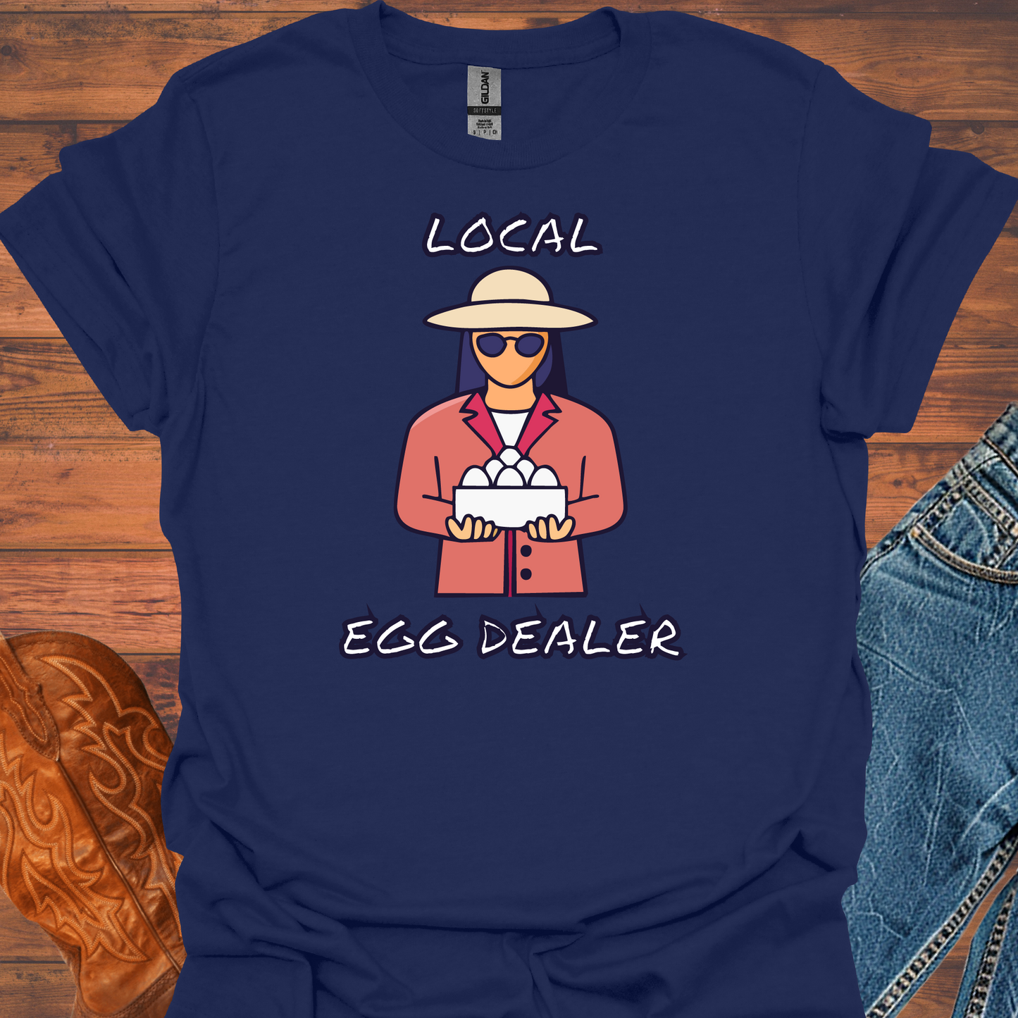 Egg Dealer Woman
