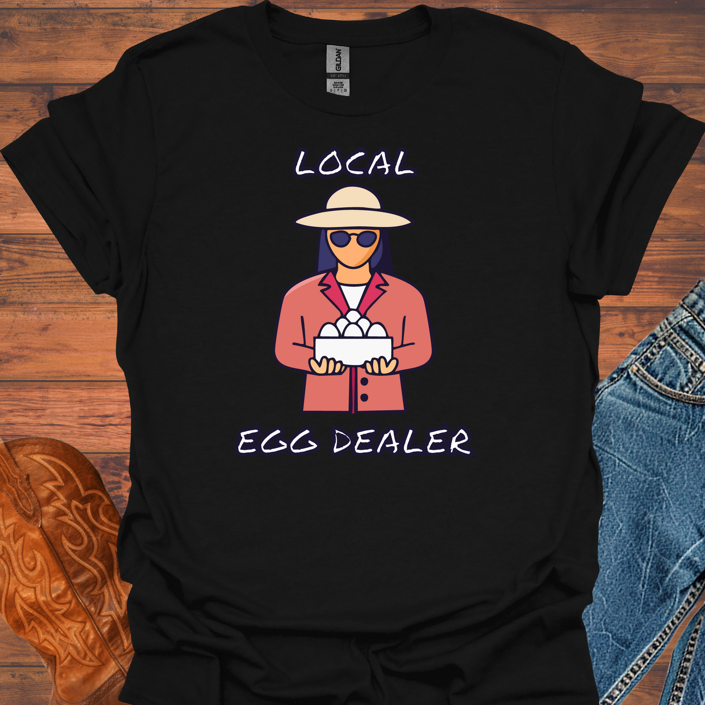 Egg Dealer Woman