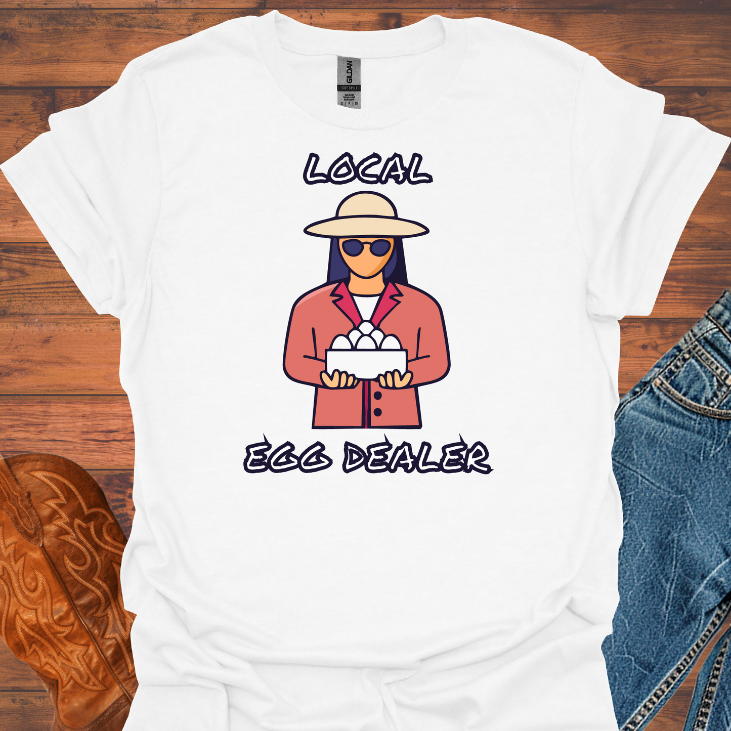 Egg Dealer Woman