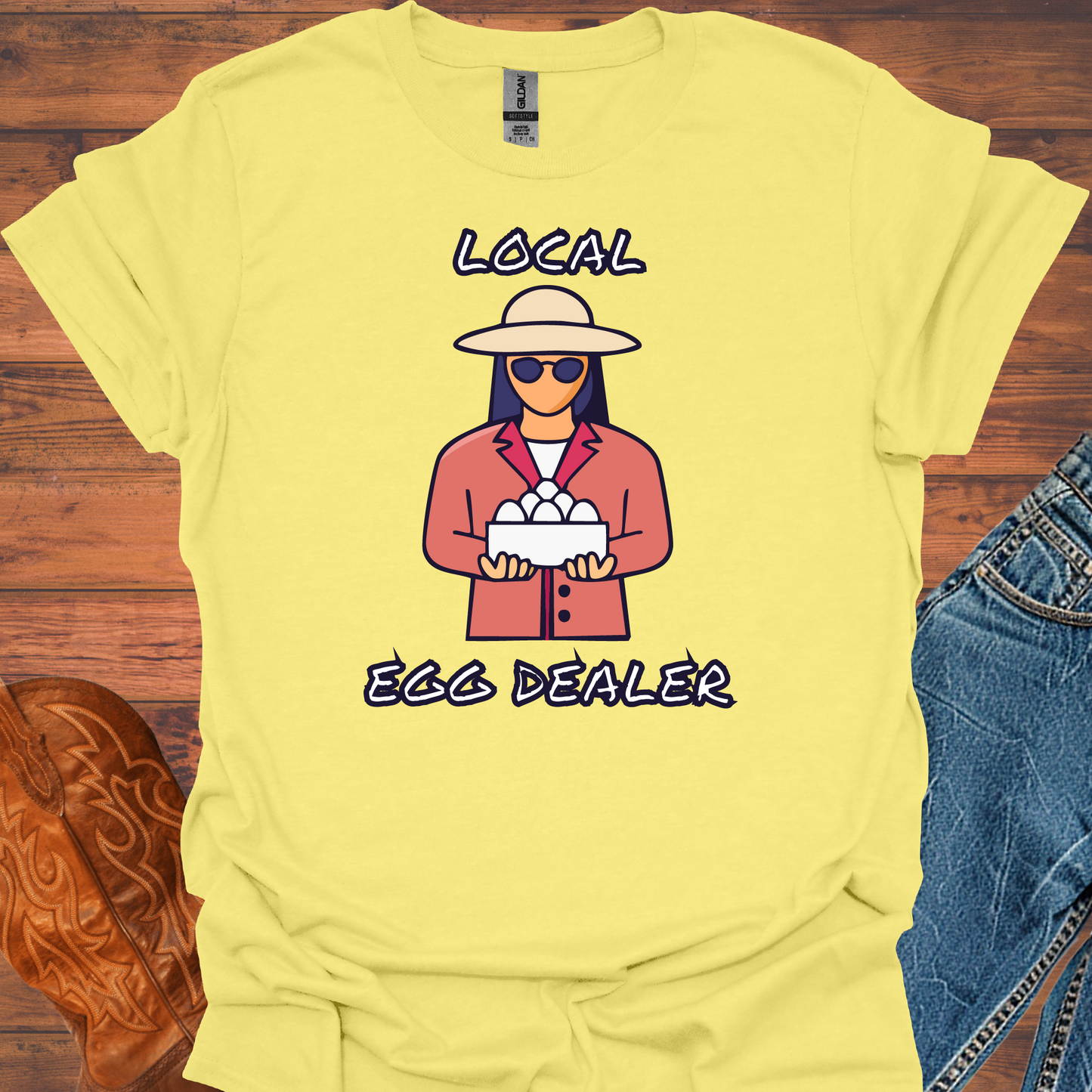 Egg Dealer Woman