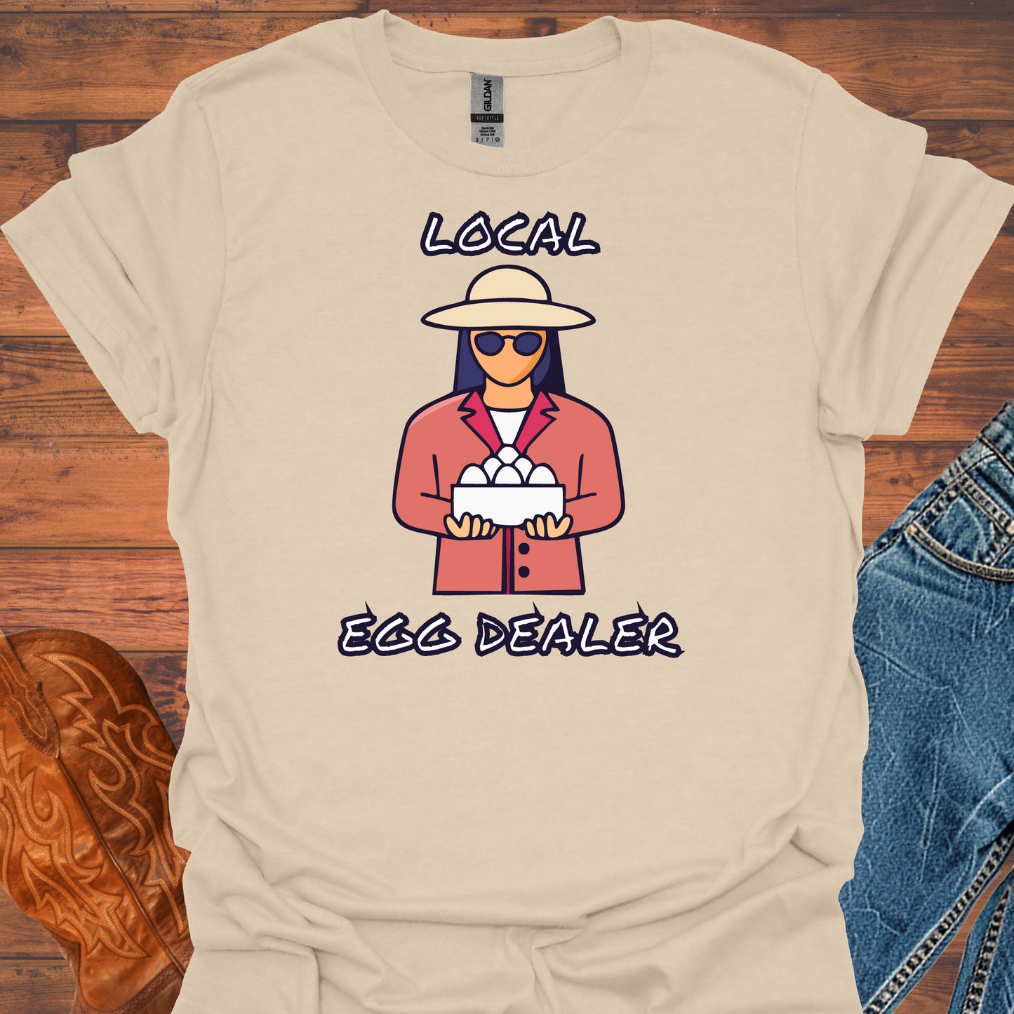 Egg Dealer Woman