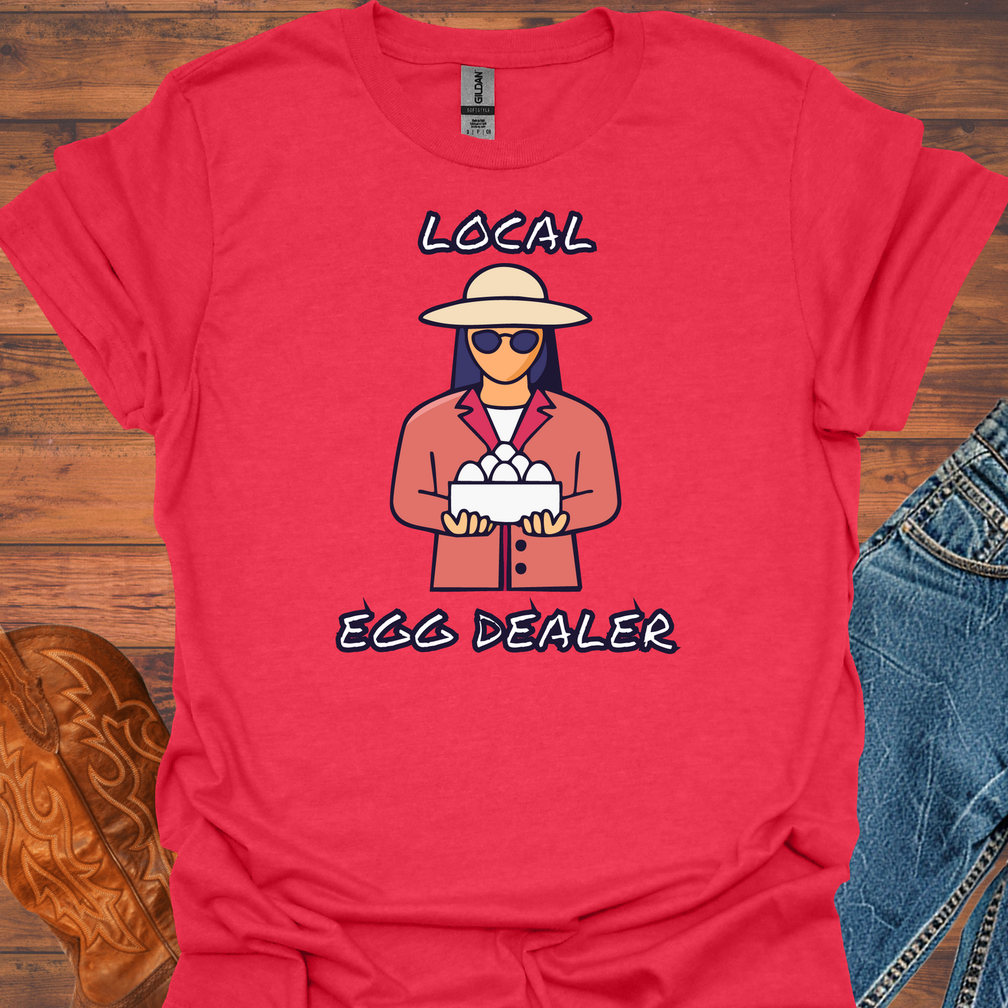 Egg Dealer Woman