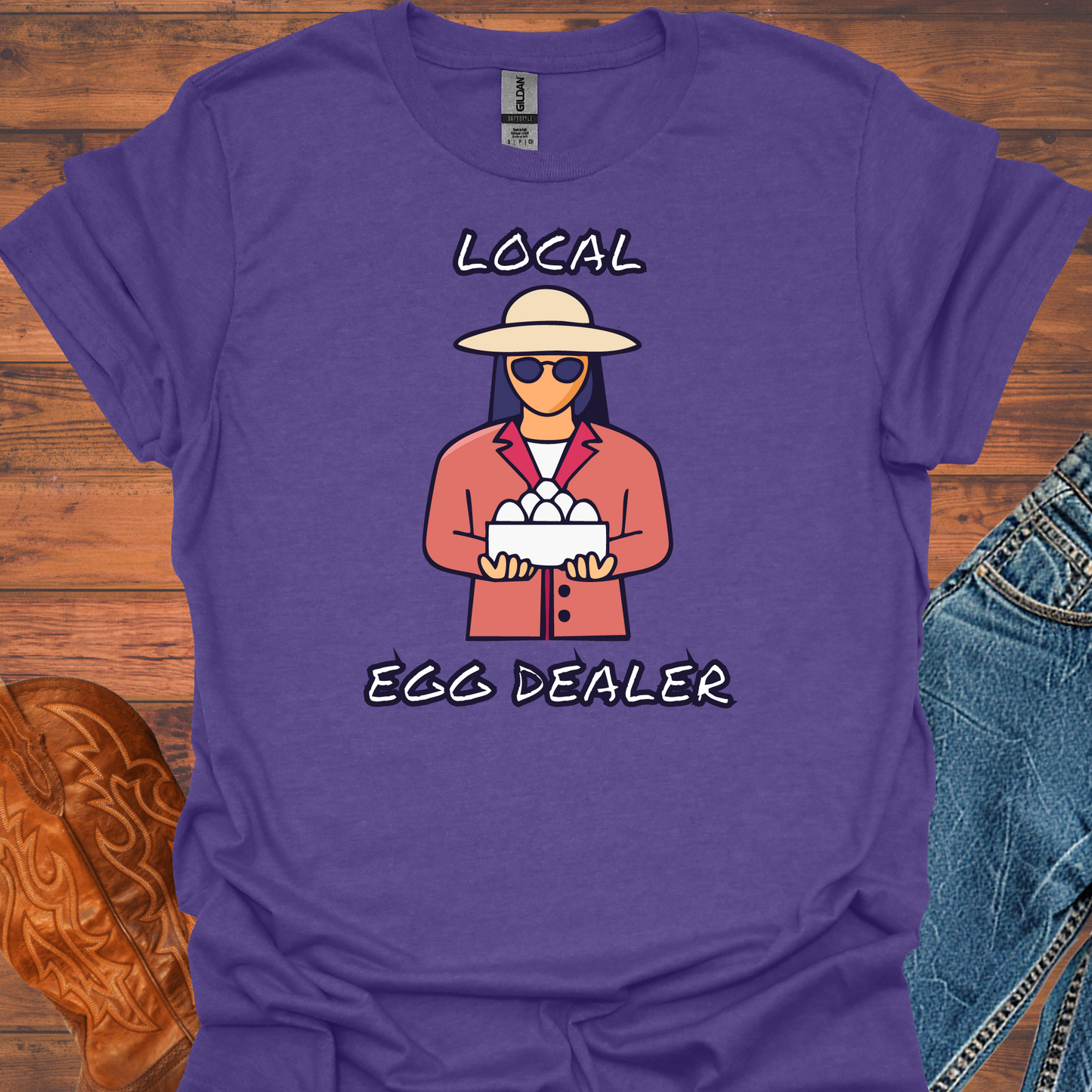 Egg Dealer Woman