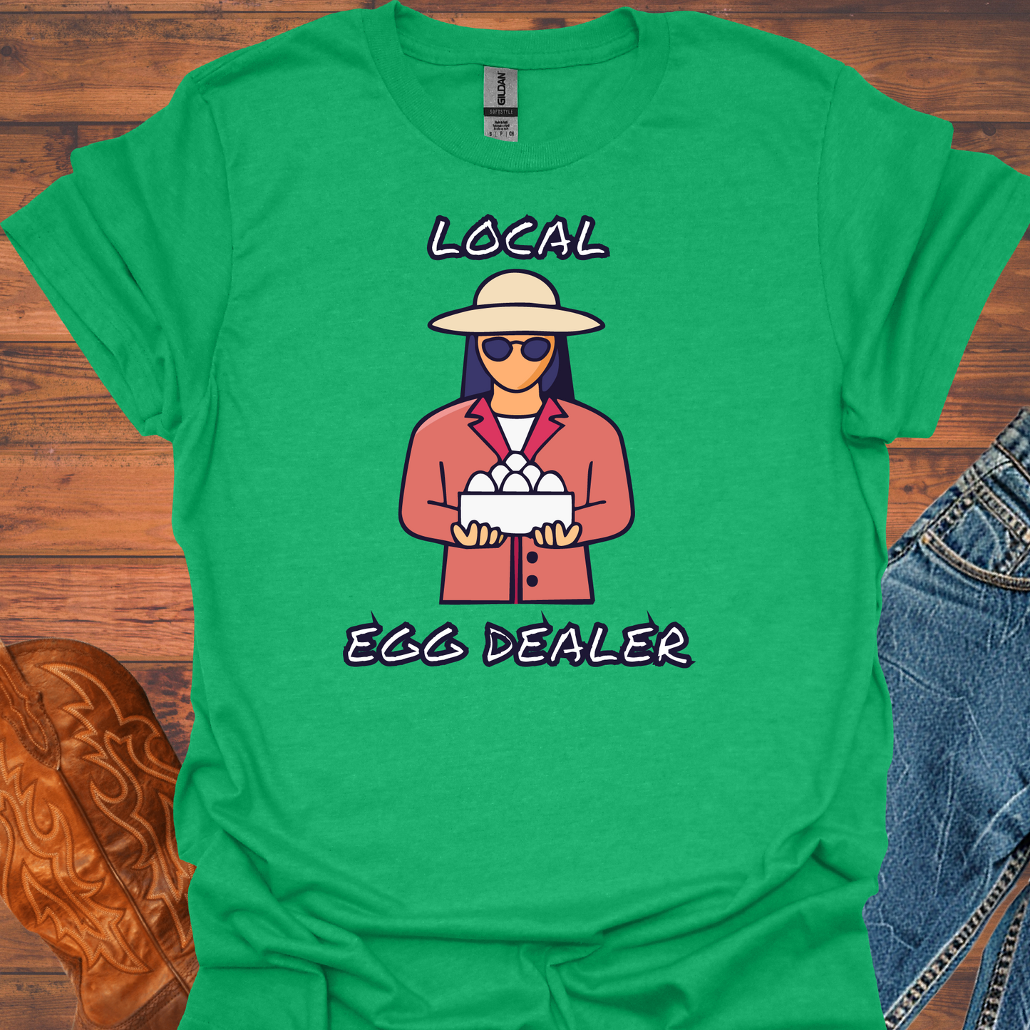Egg Dealer Woman