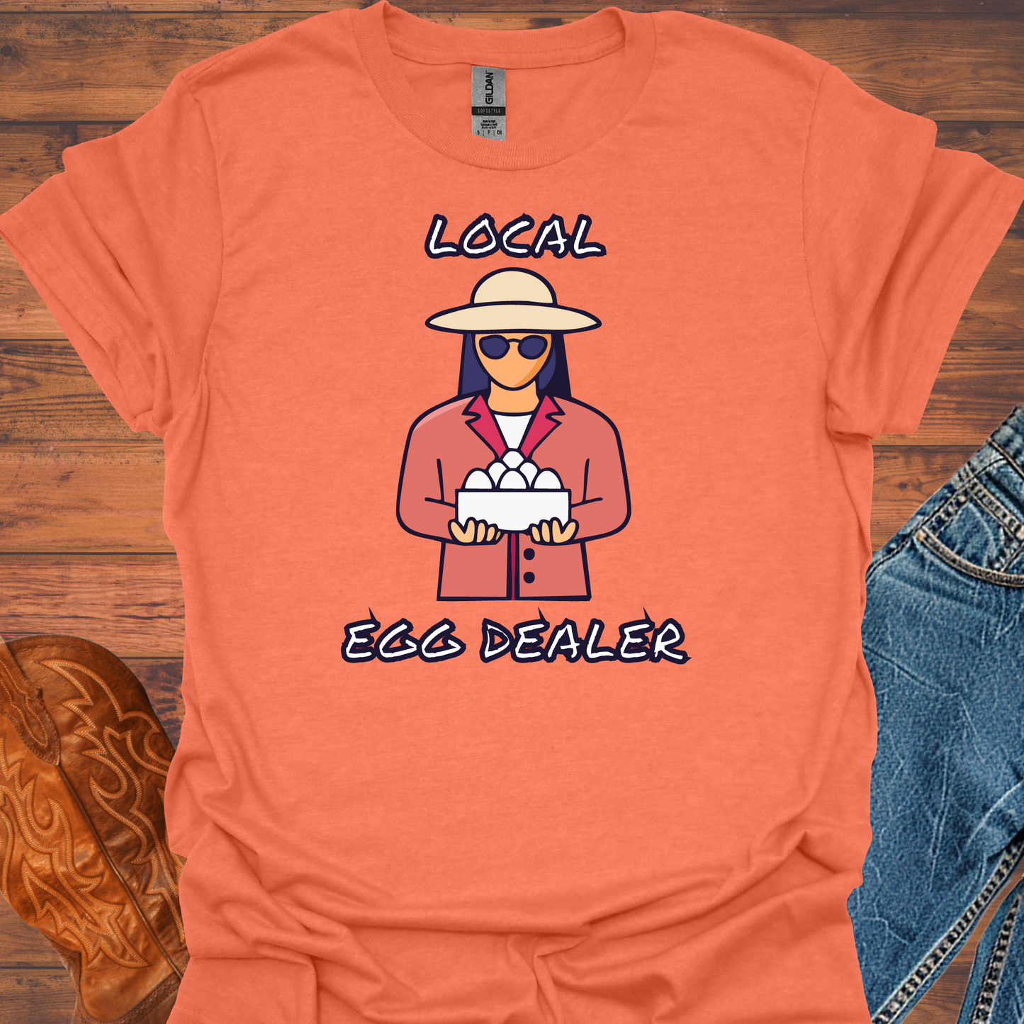 Egg Dealer Woman