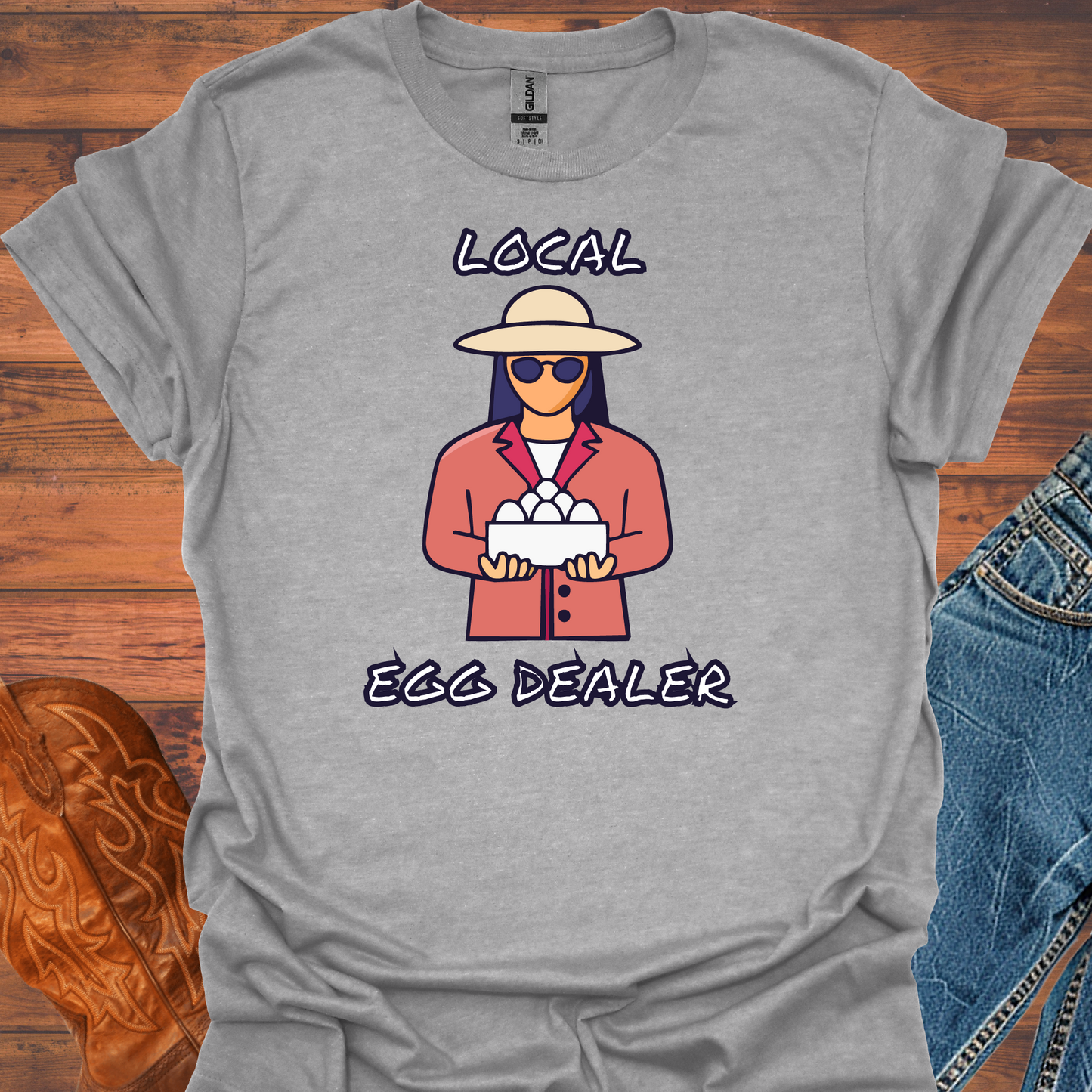Egg Dealer Woman